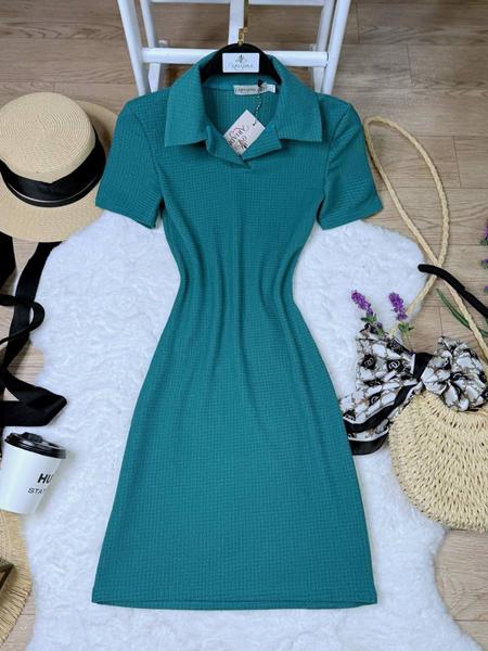 Платье Arina (40-44) 2457 green (лето)