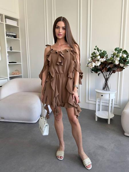 Комбинезон Arina (42-48) 3126 brown (лето)