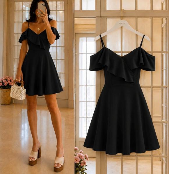 Платье Arina (42-46) 3132 black (лето)