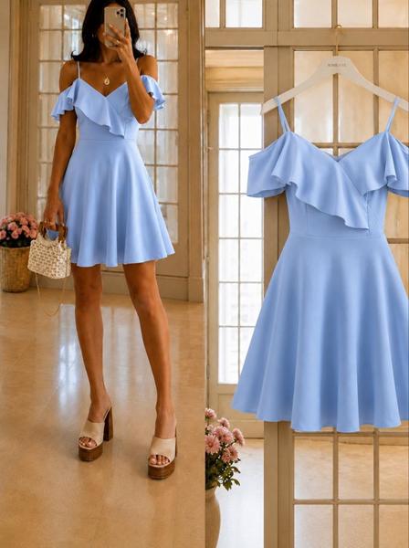 Платье Arina (42-46) 3132 l.blue (лето)