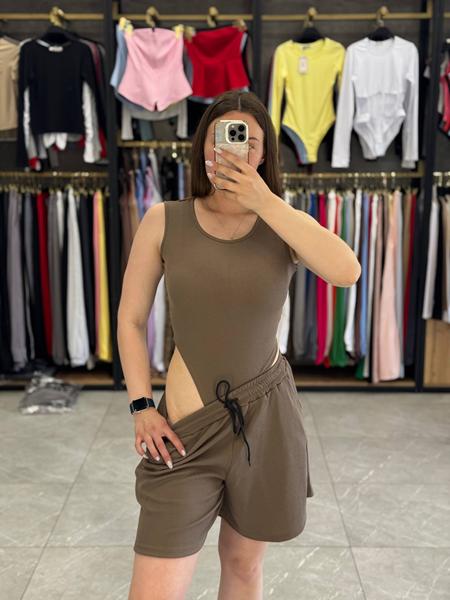 Костюм Arina (42-48) 4283 brown (лето)