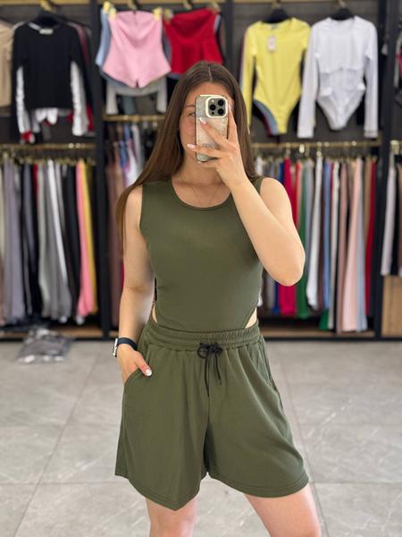 Костюм Arina (42-48) 4283 khaki (лето)