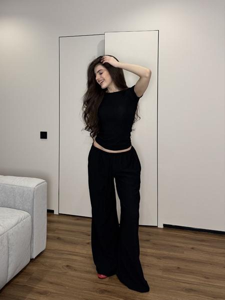 Костюм Arina (42-48) 5181 black (лето)