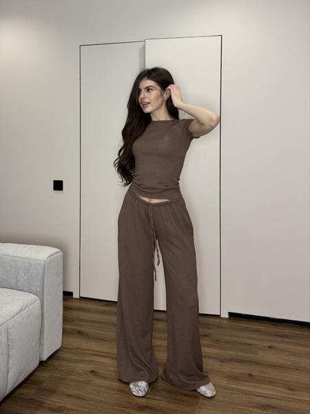Костюм Arina (42-48) 5181 brown (лето)