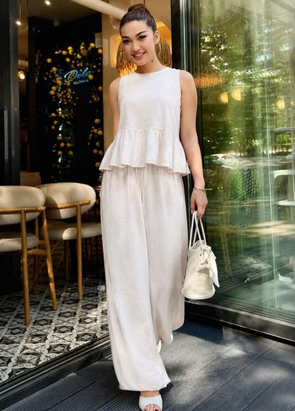 Костюм Arina (42-48) 5186 white (лето)