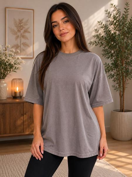 Футболка Arina (42-50) 7427 grey (лето)