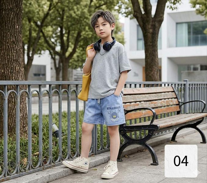 Шорты Фунтик (6-10) 04 l.blue (лето)