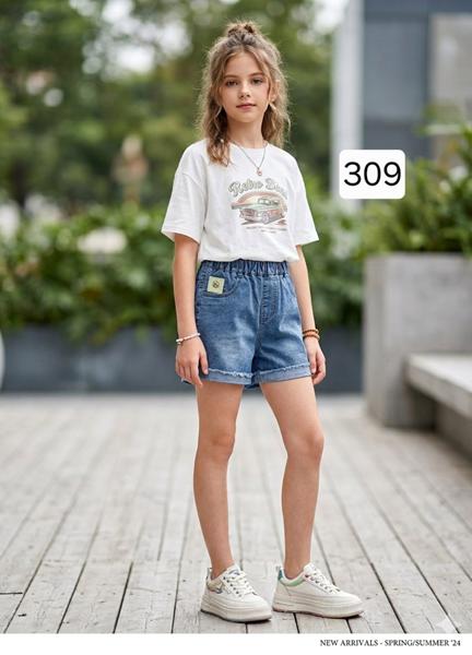 Шорты Фунтик (8-12) 309 blue (лето)