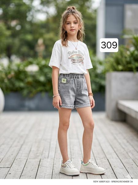 Шорты Фунтик (8-12) 309 grey (лето)