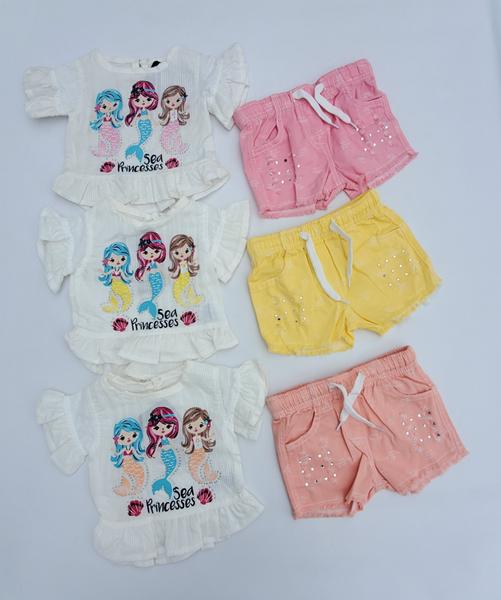 Костюм Meloria (1-4) ML7005 pink (лето)