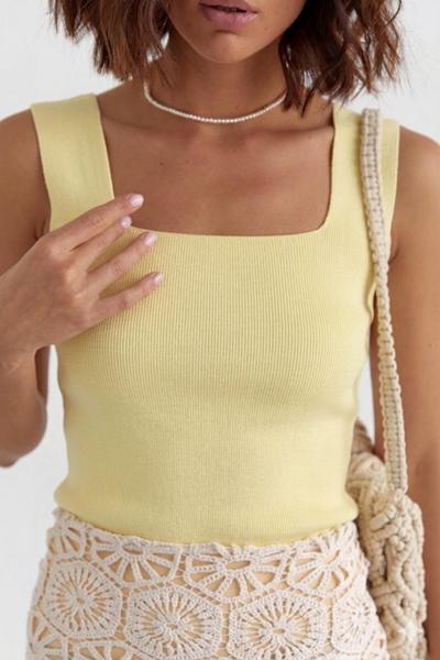 Майка IRAopt (one size) IR259 yellow (лето)
