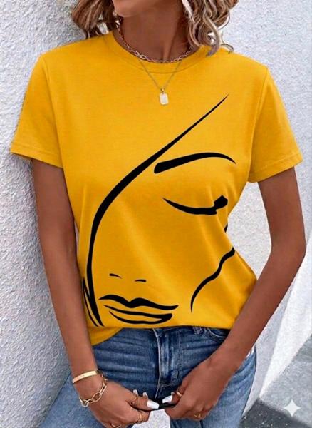 Футболка IRAopt (S-L) IR299 yellow (лето)