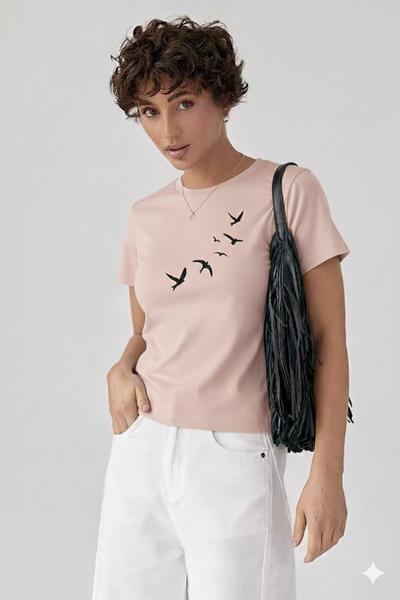 Футболка IRAopt (S-L) IR313 beige (лето)