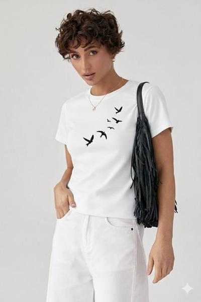 Футболка IRAopt (S-L) IR316 white (лето)