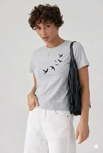 Футболка IRAopt (S-L) IR317 grey (лето)