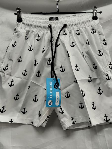 Шорты Panda (S-2XL) 1904 white (лето)