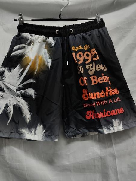 Шорты Panda (S-2XL) 1906 black (лето)