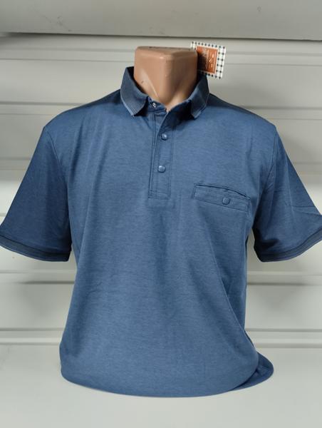 Футболка Panda (4XL-7XL) 1926 navy (лето)