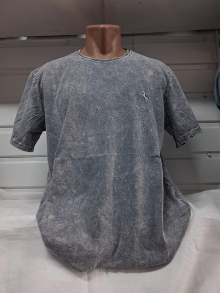 Футболка Panda (3XL-7XL) 1931 grey (лето)