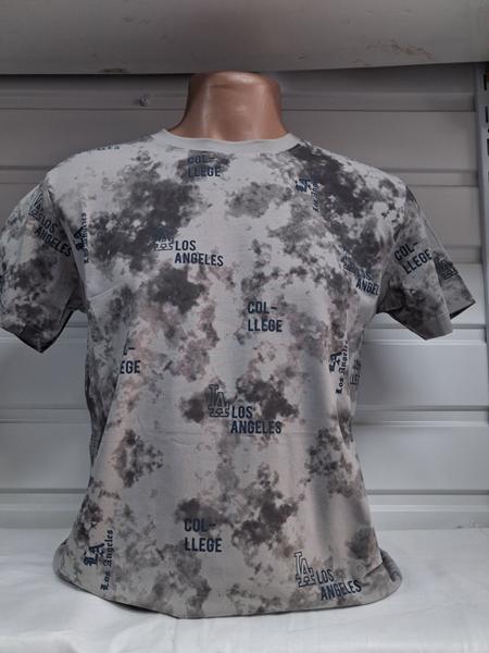 Футболка Panda (S-2XL) 1935 grey (лето)