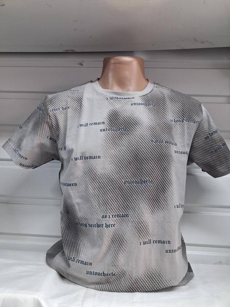 Футболка Panda (S-2XL) 1937 grey (лето)
