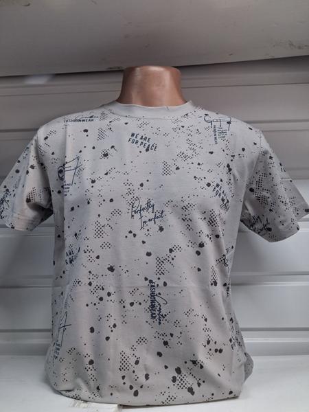 Футболка Panda (S-2XL) 1941 grey (лето)