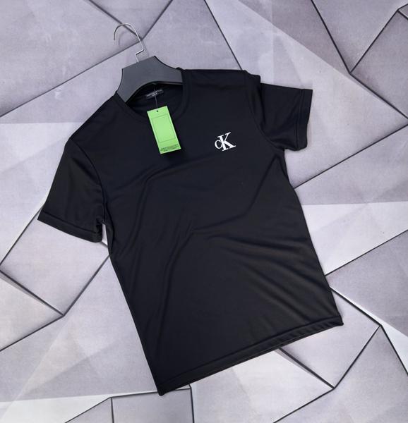 Футболка Rassul (S-2XL) 67555 black (лето)
