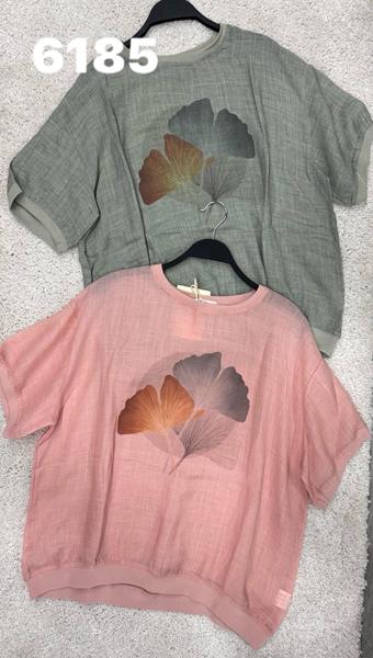 Футболка DIVO (one size) 6185 pink (лето)