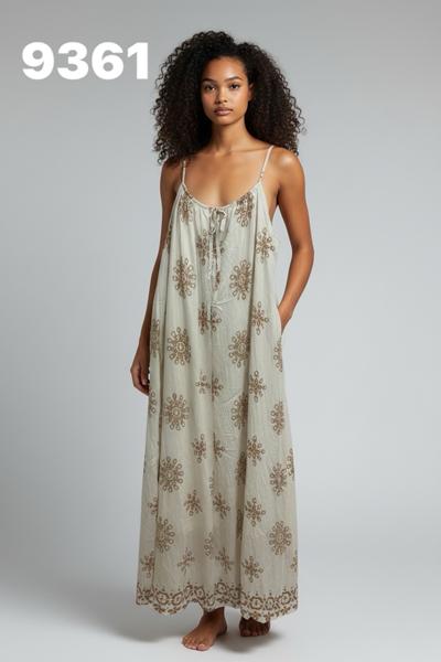 Сарафан DIVO (one size) 9361 beige (лето)