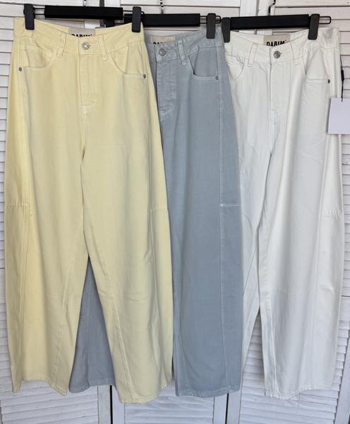 Штаны DIVO (S-2XL) DV1059 white (деми)