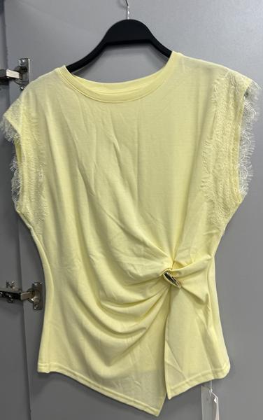 Футболка DIVO (one size) DV1119 yellow (лето)