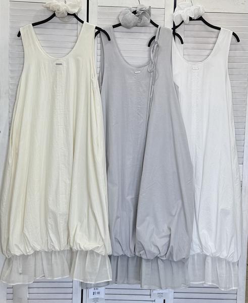 Сарафан DIVO (one size) DV1123 white (лето)