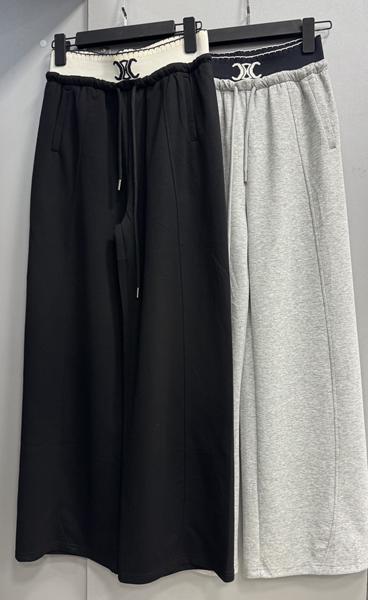 Штаны спорт DIVO (M-XL) DV1126 black (деми)