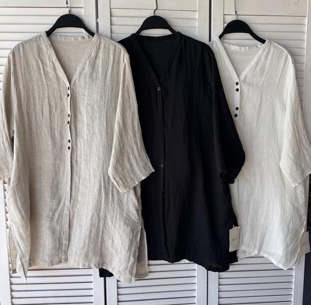 Рубашка DIVO (one size) DV1155 white (деми)