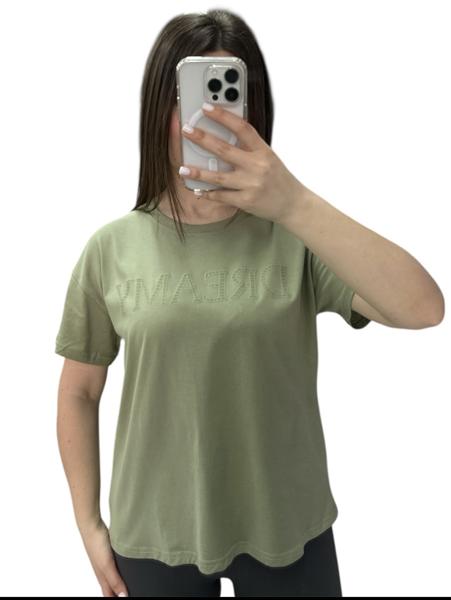 Футболка Elena&Vika (46-50) 25052 khaki (лето)