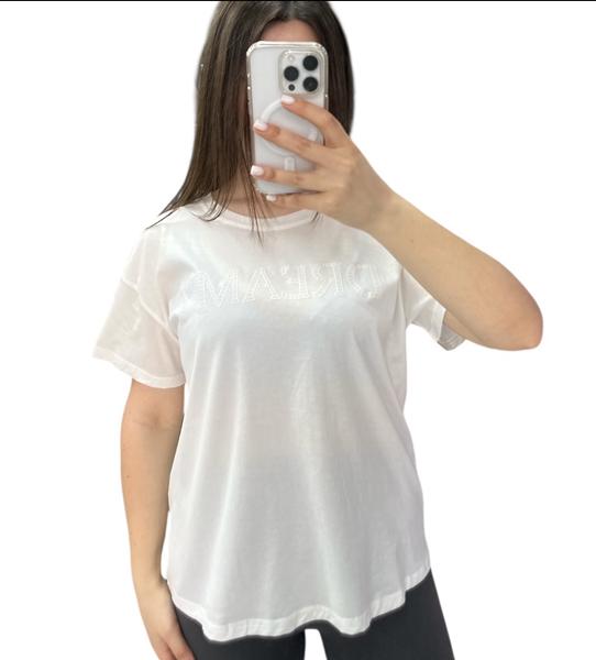Футболка Elena&Vika (46-50) 25052 white (лето)