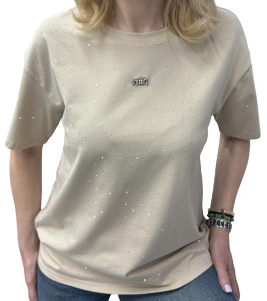 Футболка Elena&Vika (46-50) 26107 l.beige (лето)