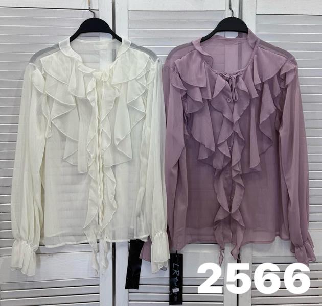 Блузка DIVO (one size) 2566 white (деми)