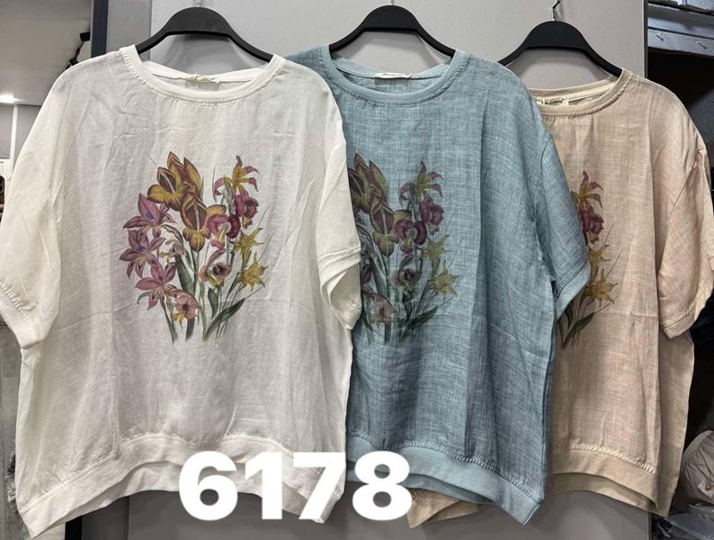 Футболка DIVO (one size) 6178 white (лето)