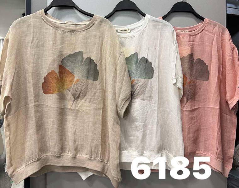Футболка DIVO (one size) 6185 beige (лето)