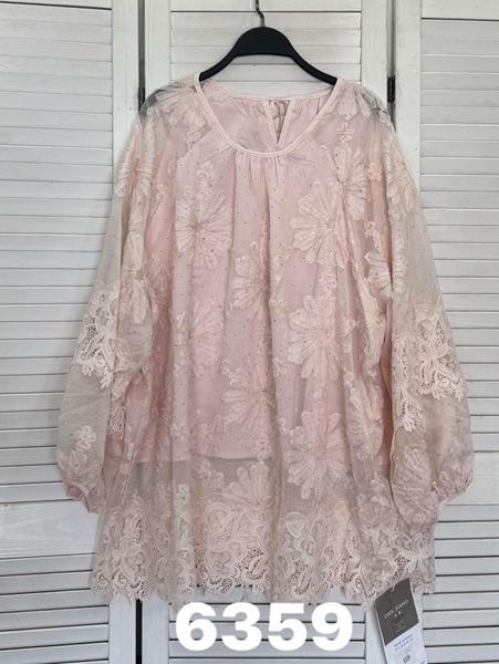 Блузка DIVO (one size) 6359 pink (деми)