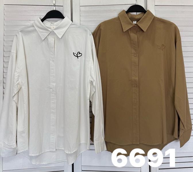 Рубашка DIVO (one size) 6691 brown (деми)