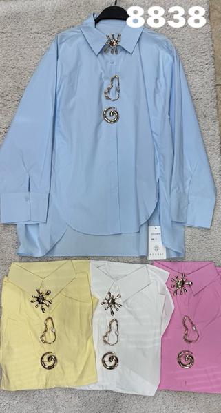 Рубашка DIVO (one size) 8838 pink (деми)