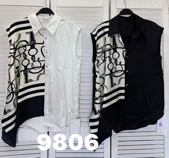Рубашка DIVO (M-L) 9806 white (лето)