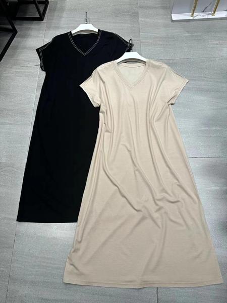 Платье DIVO (M-XL) DV988 beige (лето)