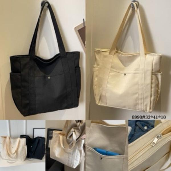 Сумка Fashion Bag (41*32*10) 8990 black (лето)
