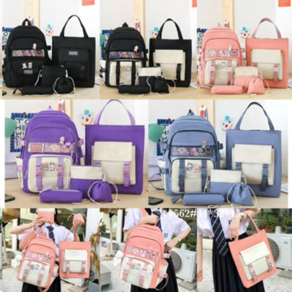 Комплект Fashion Bag (44*32*15) YY562 black-white (лето)