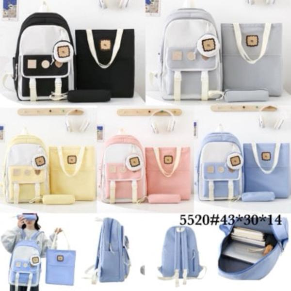 Комплект Fashion Bag (43*30*14) 5520 grey (лето)