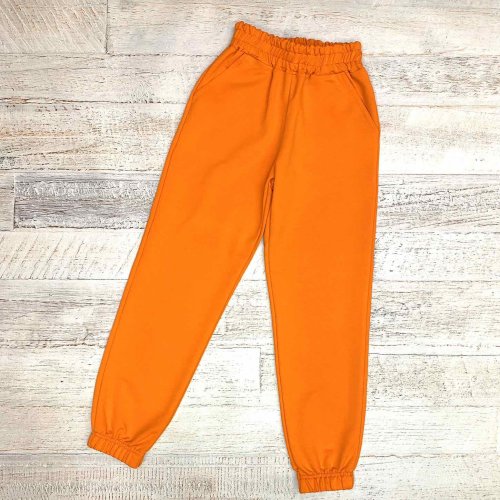 Штаны спорт LiMa kids (128-152) 2448 orange (деми) LiMa kids 2448 orange