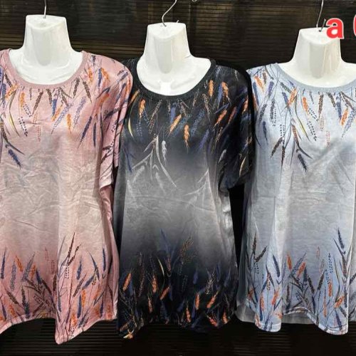 Футболка Sport style (54-58) A016 mix (лето) Sport style A016 mix